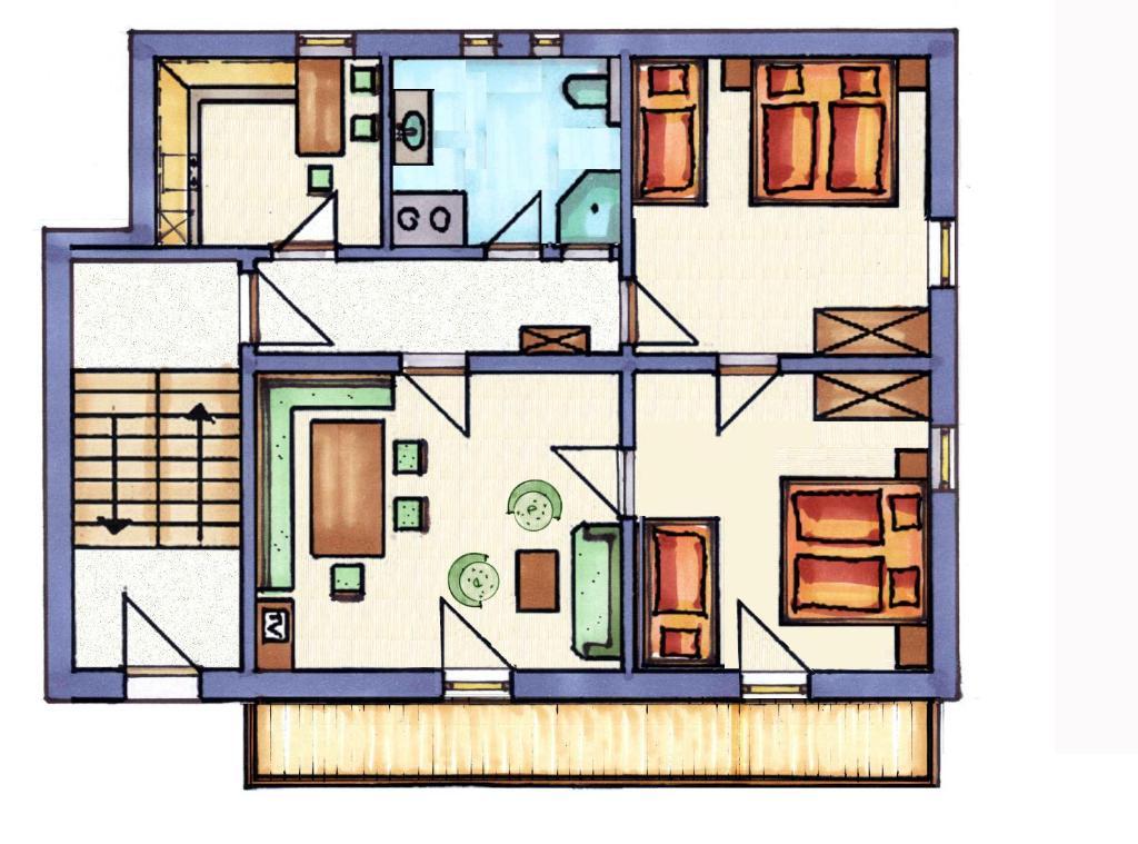 Ferienhaus Antonia Apartment Дорфгащайн Стая снимка